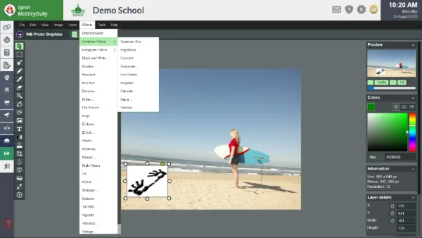 Built-in Software such as Photo Editing, Animation, Pixel Editor, and more!